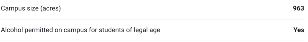 UNT Campus Info & Regulations